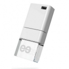USB 32GB Leef ICE  White/ABS band белый/прозрачный
